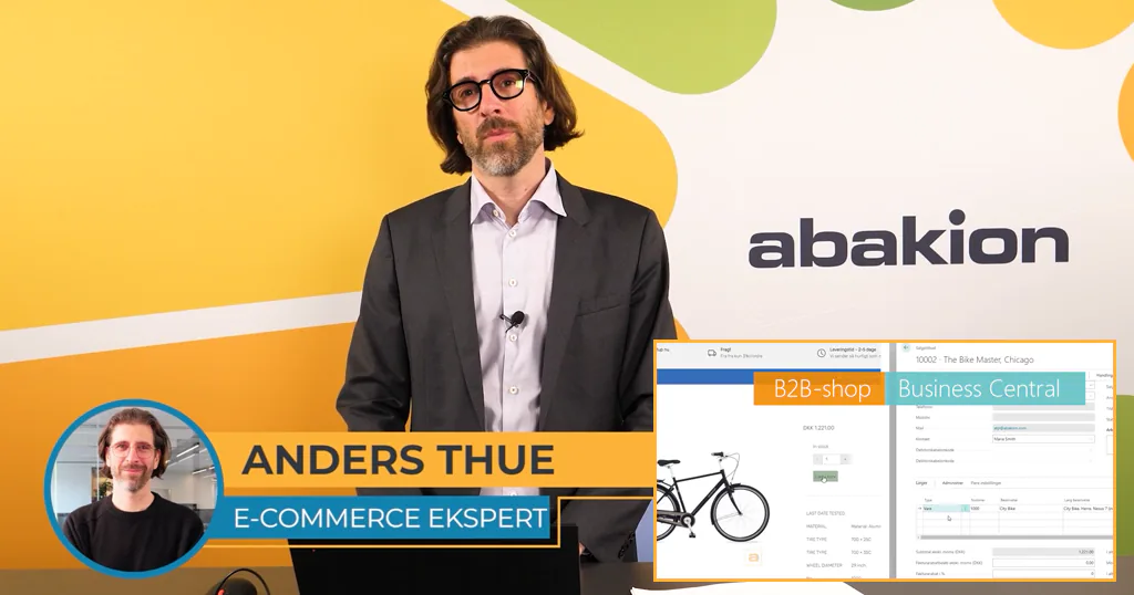 Se Anders bygge en B2B-shop med Business Central