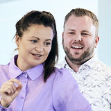 Lene Graa Jennum og Nicolai Schjørmann